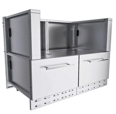 Sunstone 44" Hybrid Pellet Grill Base Cabinet | SAC44HGDC