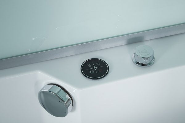 Maya Bath White Platinum Catania Steam Shower - Right (105)