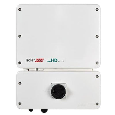 SOLAREDGE | SE7600H-US000BEI4, HOME WAVE, SET APP STRING INVERTER, 7600W, 240VAC, WITH RGM AND CONSUMPTION MONITORING