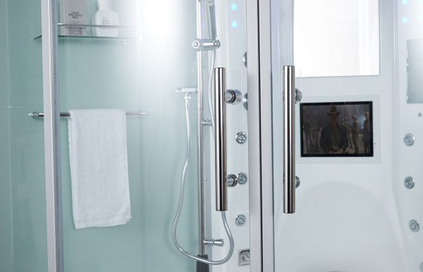 Maya Bath White Platinum Superior Steam Shower (101)