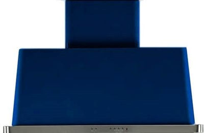 ILVE 40 in. Majestic Midnight Blue Wall Mount Range Hood with 850CFM Blower, UAM100MB