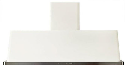 ILVE 60 in. Majestic White Wall Mount Range Hood with 850 CFM Blower, UAM150WH