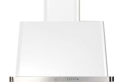 ILVE 30 in. Majestic White Wall Mount Range Hood with 600 CFM Blower, UAM76WH