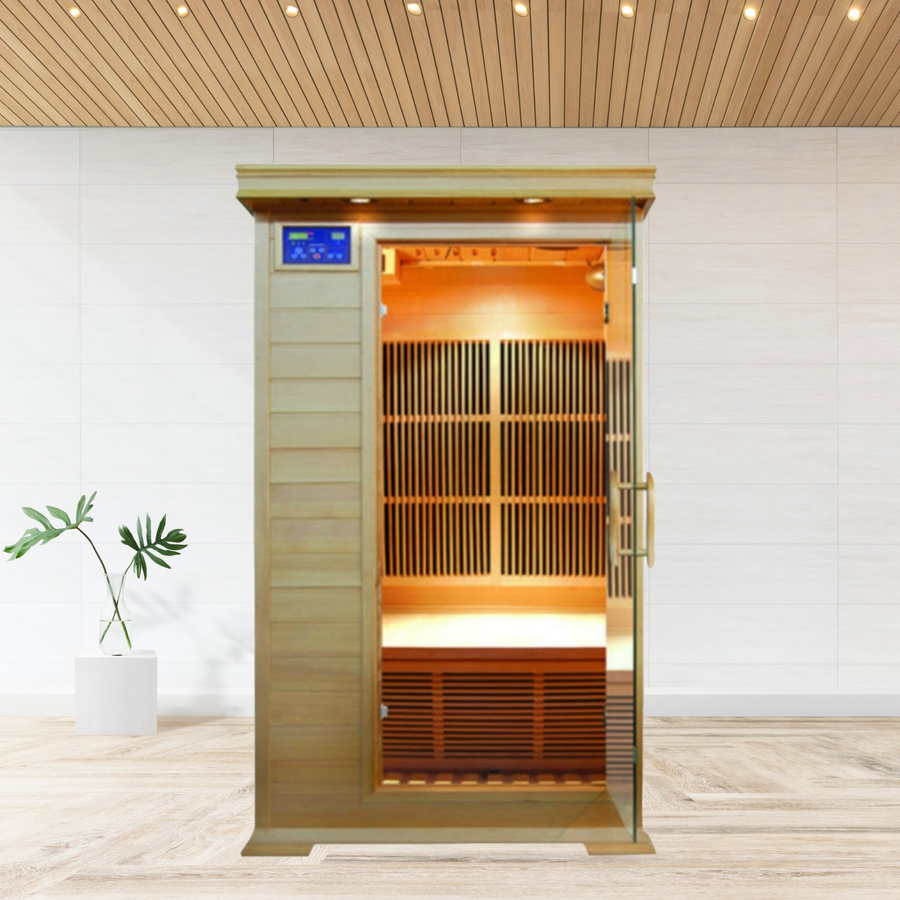 SunRay Barrett 1-Person Sedona Infrared Sauna (HL100K2)