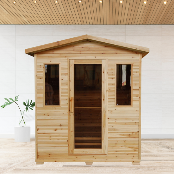 SunRay Grandby 3-Person Outdoor Infrared Sauna (HL300D)