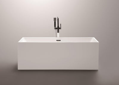 Vanity Art 66.5 in. x 31.5 in. Freestanding Soaking Bathtub, VA6813B-L