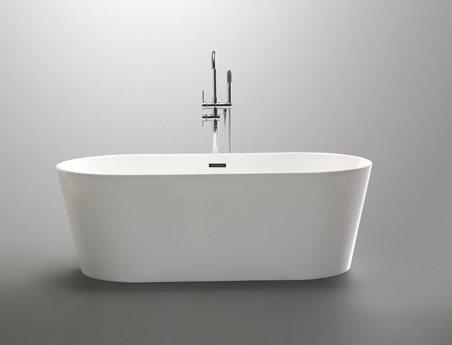 Vanity Art 67.5 in. x 32 in. Freestanding Soaking Bathtub, VA6815-L