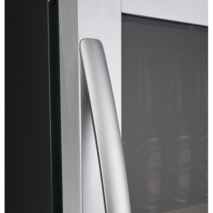 Allavino VSBC24-SL20 Beverage Center 24" Wide FlexCount II Tru-Vino Stainless Steel Left Hinge