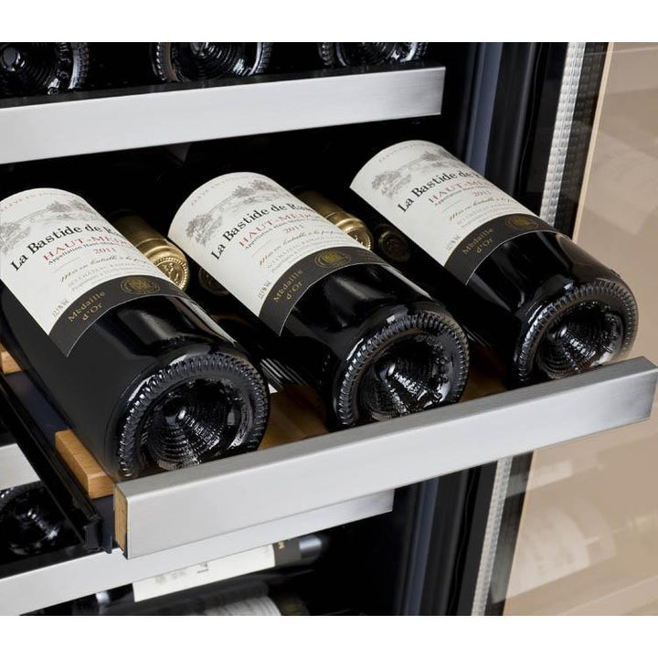 Allavino VSWR30-1SR20 15" Wide FlexCount II Tru-Vino 30 Bottle Single Zone Stainless Steel Right Hinge Wine Refrigerator