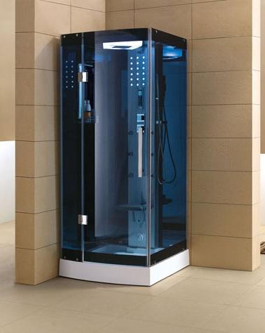 Mesa Blue Glass Steam Shower (WS-301A)