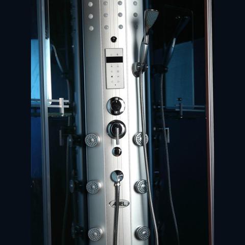 Mesa Blue Glass Walk-In Steam Shower (WS-302A)