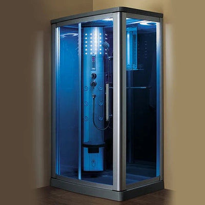 Mesa Blue Glass Steam Shower (WS-802)