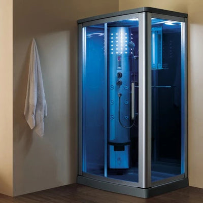 Mesa Blue Glass Steam Shower (WS-802)