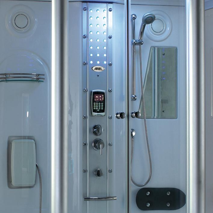 Mesa Steam Shower with Jetted Tub Combo (WS-807A)