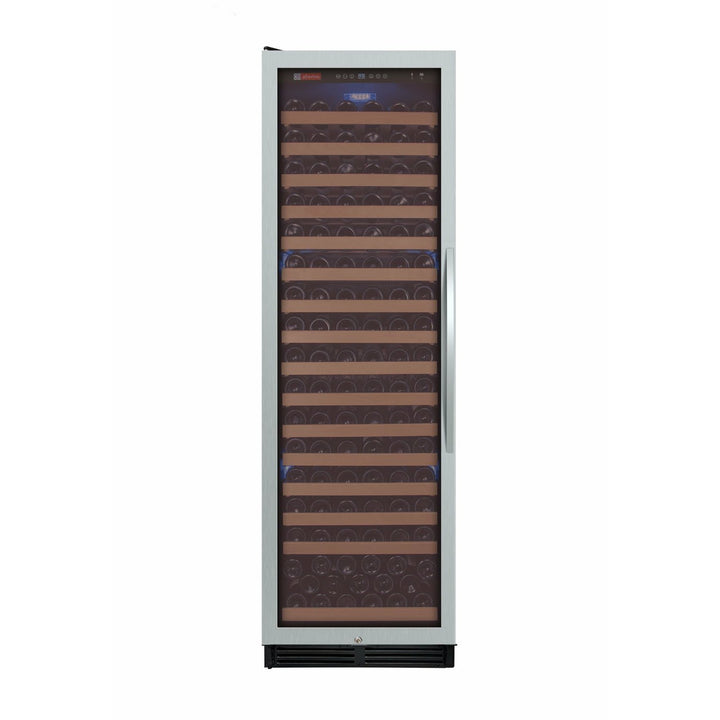 Allavino 24" Wide FlexCount Classic II Tru-Vino 174 Bottle Single Zone Stainless Steel Left Hinge Wine Refrigerator (YHWR174-1SL20)