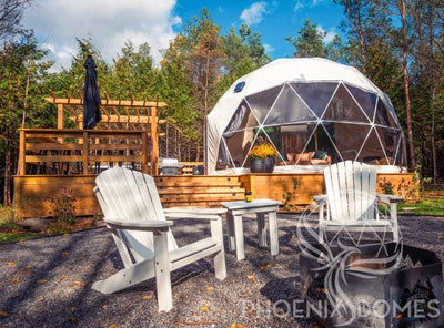 Phoenix Domes | Heavy Frame 4 Season Glamping Package Dome - 26'/8m