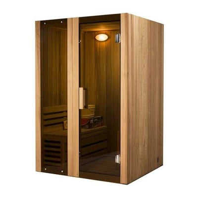 ALEKO Indoor Wet Dry Sauna Steam Room - 3-6 kW ETL Certified Heater - Up To 6 Person STICED, STIHEM