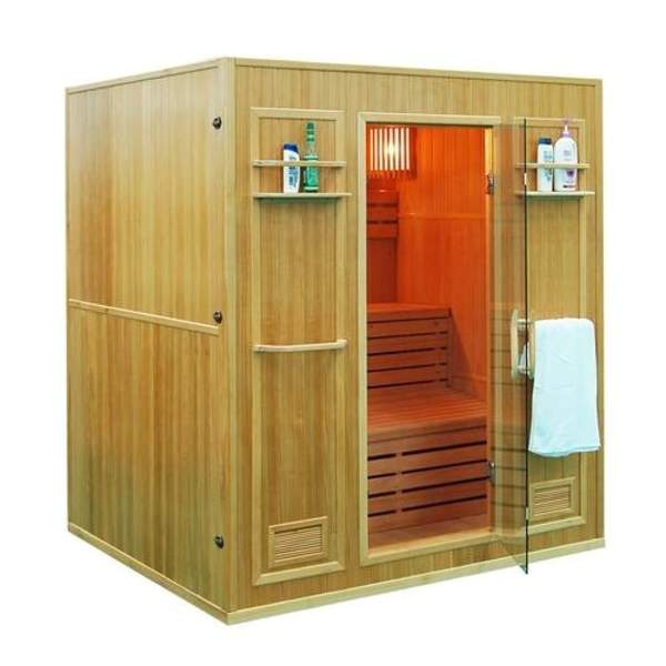 ALEKO Indoor Wet Dry Sauna - 3-4.5 kW ETL Certified Heater - 2-4 Person SENOLT, CEDNBUG
