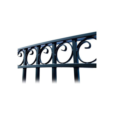 Aleko Steel Dual Swing Driveway Gate Paris Style 14 x 6 DG14PARD-AP