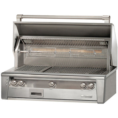 Alfresco ALXE 42-Inch Built-In Gas Grill with Sear Zone Burner & Rotisserie (ALXE-42SZ-NG/LP)