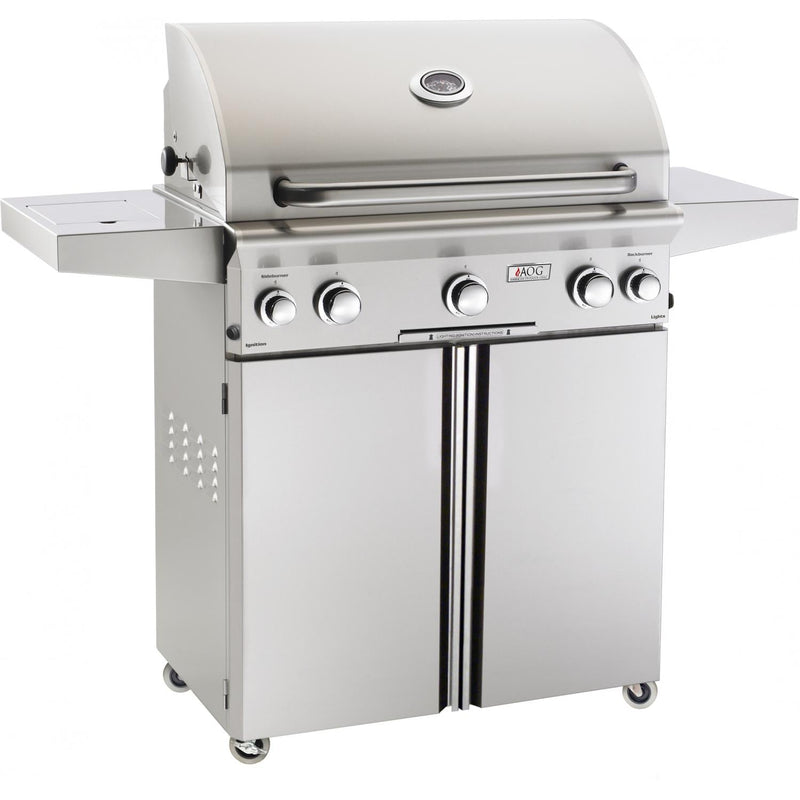 American Outdoor Grill 30" L-Series 3-Burner Freestanding Gas Grill with Rotisserie & Back Burner (30PCL)