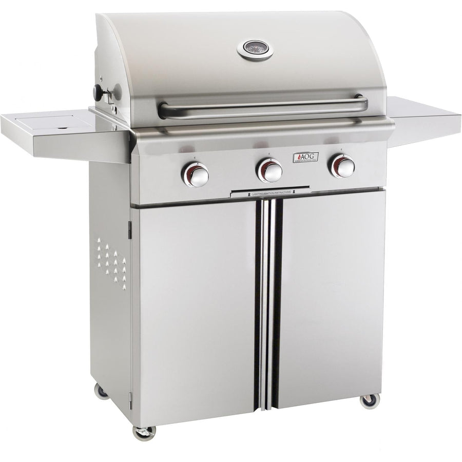 American Outdoor Grill 30" T-Series 3-Burner Freestanding Gas Grill (30PCT-00SP)