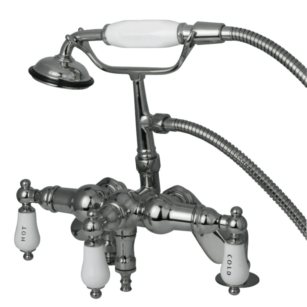 Kingston Brass CC623T8 Vintage Adjustable Center Deck Mount Tub Faucet,