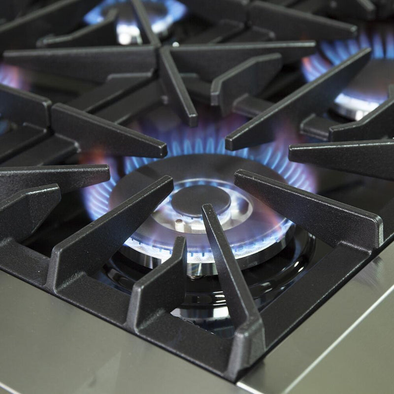 Forno 36 Inch Galiano Gas Burner / Gas Oven in Stainless Steel 6 Italian Burners (FFSGS6244-36)