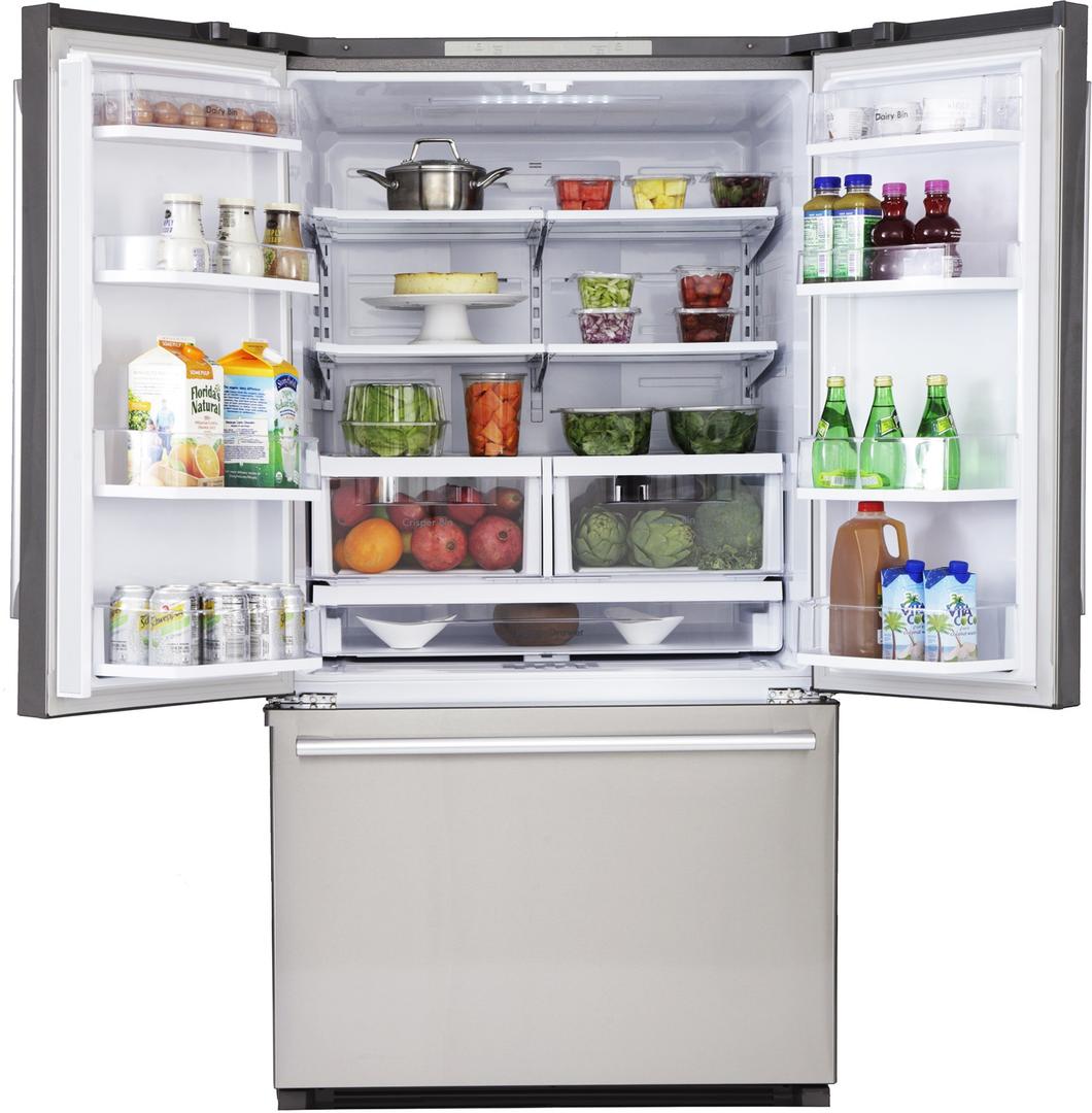 Kucht Professional 36 in. 26.1 cu. ft. French Door Refrigerator in Stainless Steel, K748FDS