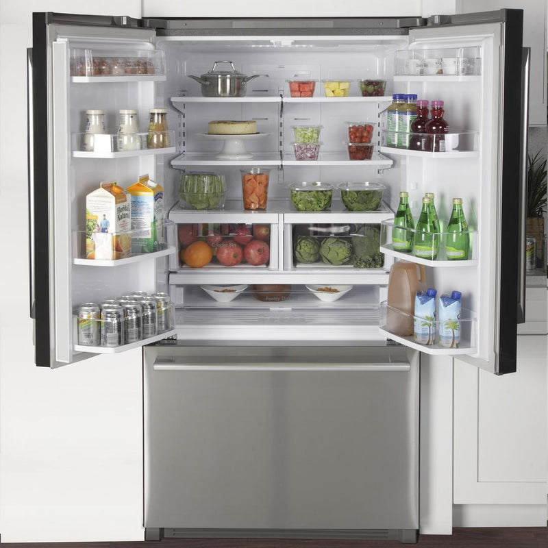 Kucht Professional 36 in. 26.1 cu. ft. French Door Refrigerator in Stainless Steel, K748FDS