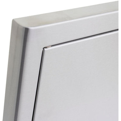 Blaze 18" Single Access Vertical Door 14x20 in Stainless Steel (BLZ-SV-1420-R)