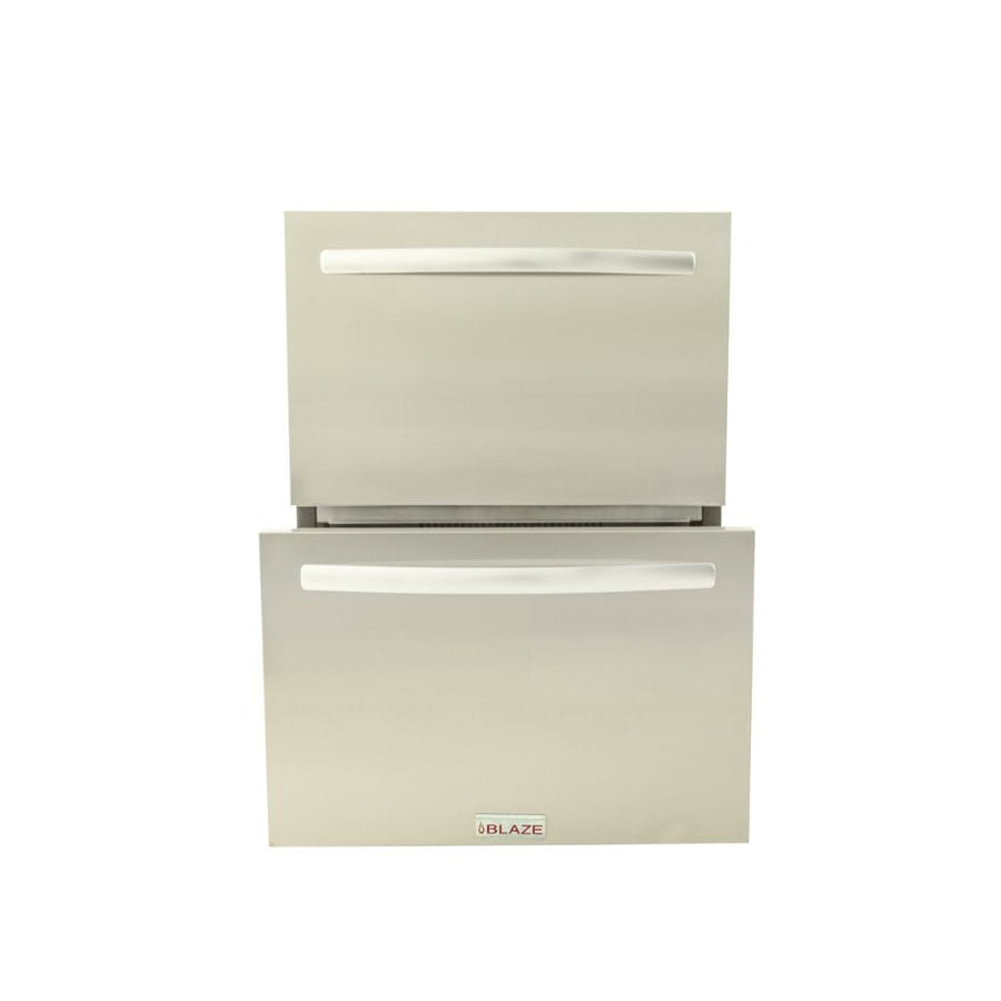 Blaze 23.5" Outdoor Rated Stainless Steel Double Drawer 5.1 Cu. Ft. Refrigerator (BLZ-SSRF-DBDR5.1)