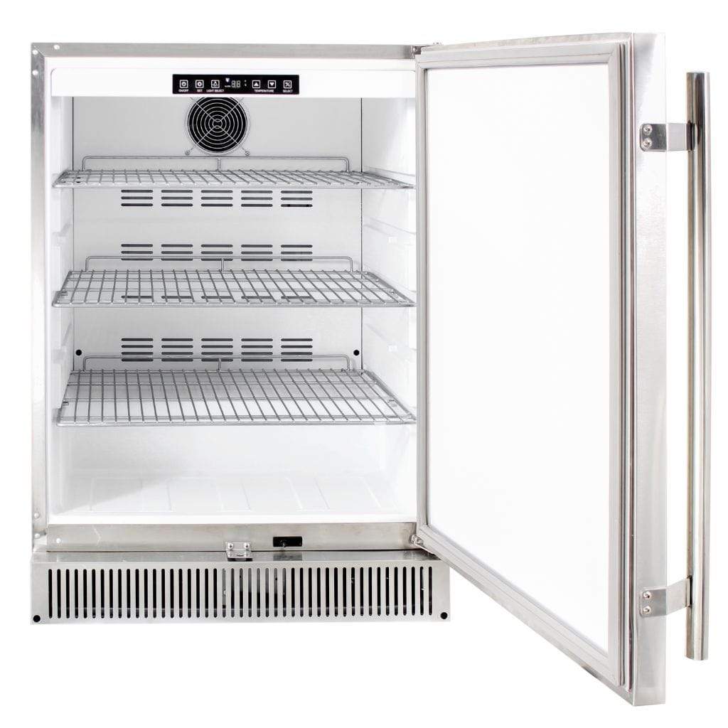 Blaze 24" Outdoor Rated Stainless Refrigerator 5.2 Cu Ft. (BLZ-SSRF-50DH)