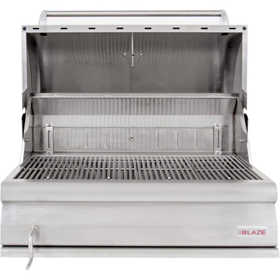 Blaze 32" Stainless Steel Charcoal Grill With Adjustable Charcoal Tray (BLZ-4-CHAR)