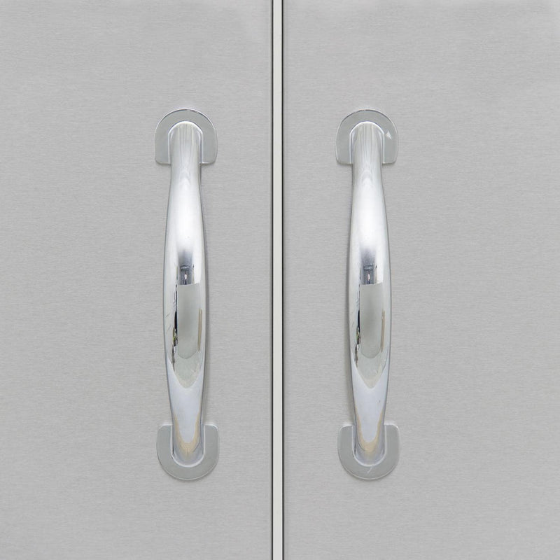 Blaze 32" Double Access Door With Paper Towel Holder in Stainless Steel (BLZ-AD32-R)