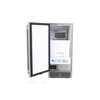Blaze 50 lbs. 15" Outdoor Rated Ice Maker With Gravity Drain (BLZ-ICEMKR-50GR)