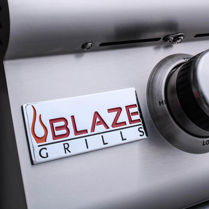 Blaze Premium LTE Marine Grade 32" 4-Burner Built-In Liquid Propane Grill With Rear Infrared Burner & Grill Lights (BLZ-4LTE2MG-LP)