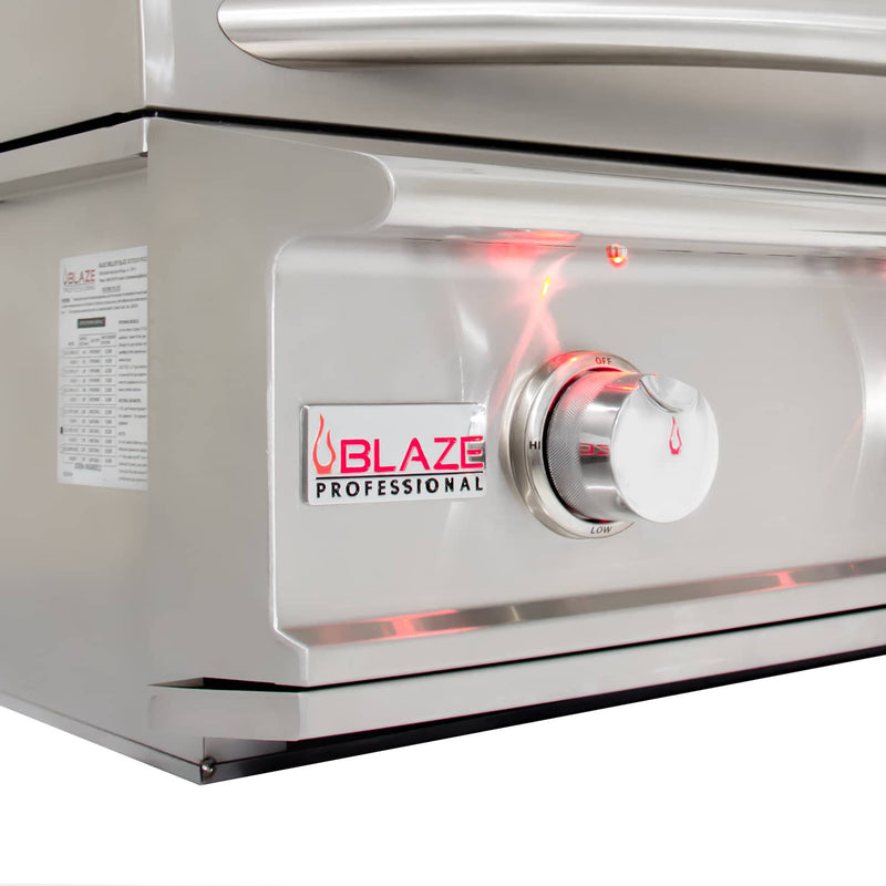 Blaze Professional LUX 44" 4-Burner Built-In Liquid Propane Grill With Rear Infrared Burner (BLZ-4PRO-LP)