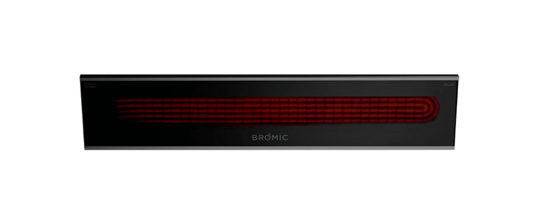 Bromic Platinum Smart Electric Heater 2300W Outdoor Heater with Black Finish (BH0320003)