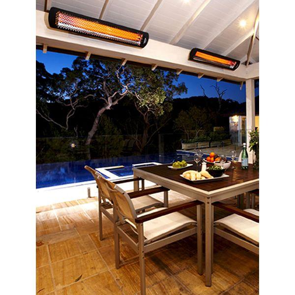 Bromic 56" Tungsten 6000W Smart-Heater Electric Outdoor Heater, Black (BH0420033)