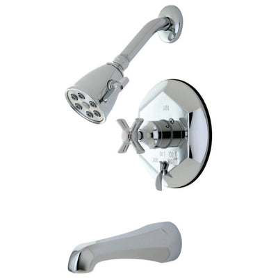 Kingston Brass VB46320ZX Tub/Shower Faucet, Polished Brass