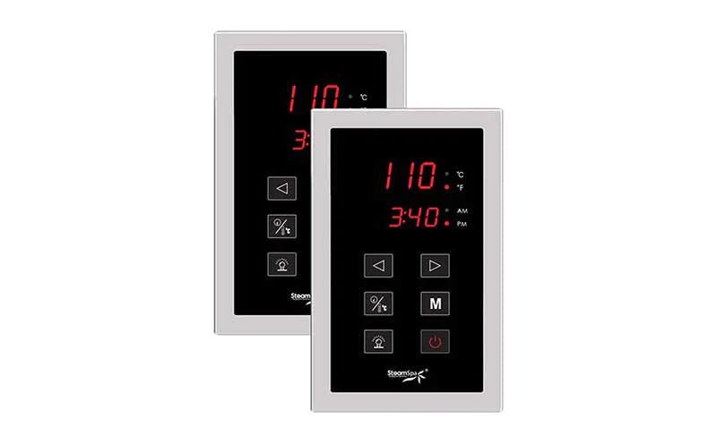 SteamSpa Dual Touch Panel Control System