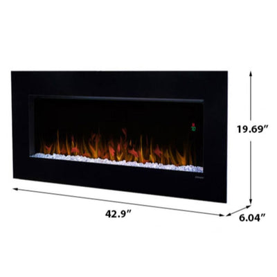 Dimplex Nicole 43" Wall Mount Electric Fireplace