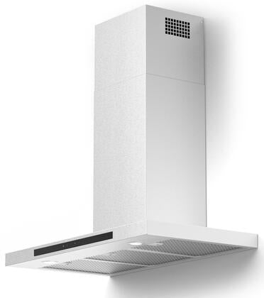 Forte Alberto Series 30" Wall Mount Convertible Hood with 600 CFM, LED Lights, in Stainless Steel (ALBERTO30)