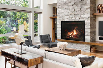 Empire Comfort Systems 35" Rushmore Clean-Face Direct-Vent Fireplace DVCT35CBN95
