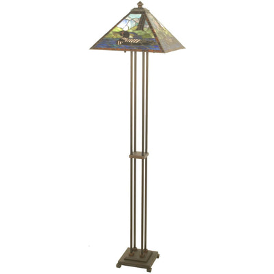Meyda Tiffany 63"H Loon Floor Lamp