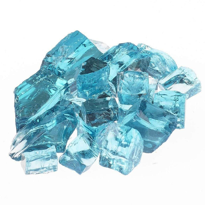 Athena 1/2" Reflective Fire Glass for Fireplaces And Fire Pits - 10lbs