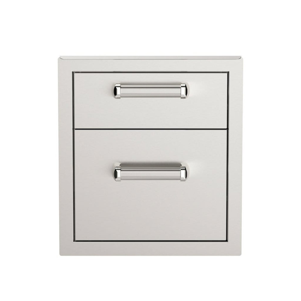 Fire Magic 14" Premium Flush Double Access Drawer w/ Soft Close (53802SC)