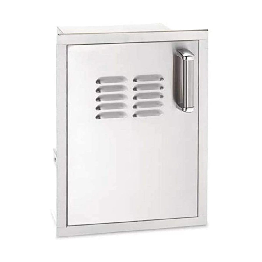 Fire Magic 14" Premium Flush Single Access Door w/ Tank Tray and Louvers (53820SC)