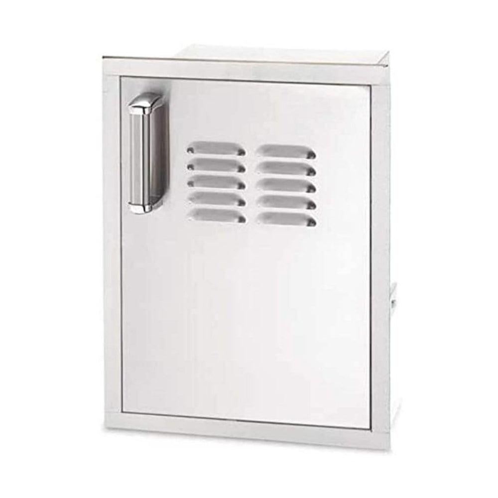 Fire Magic 14" Premium Flush Single Access Door w/ Tank Tray and Louvers (53820SC)